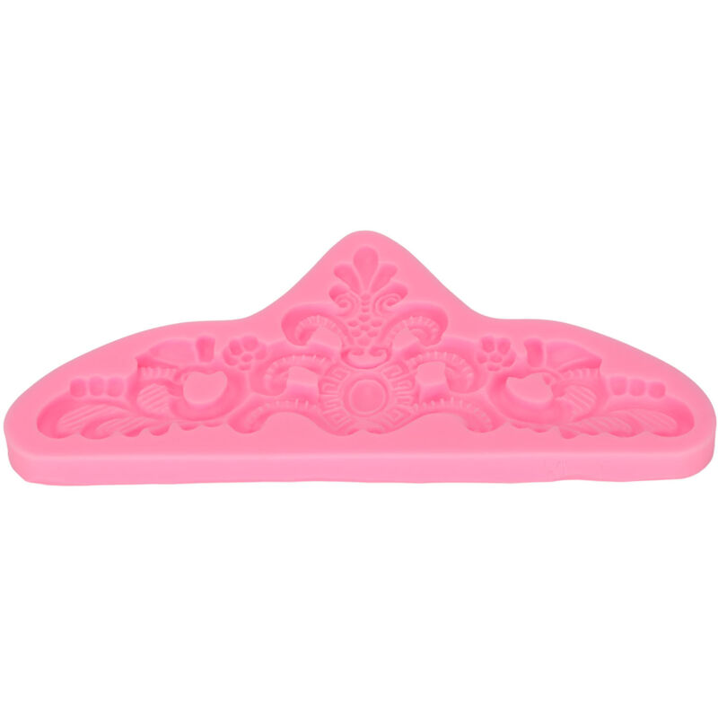 Silikonform Mit Rosa Prägemuster – Einfaches Herauslösen Beim Backen