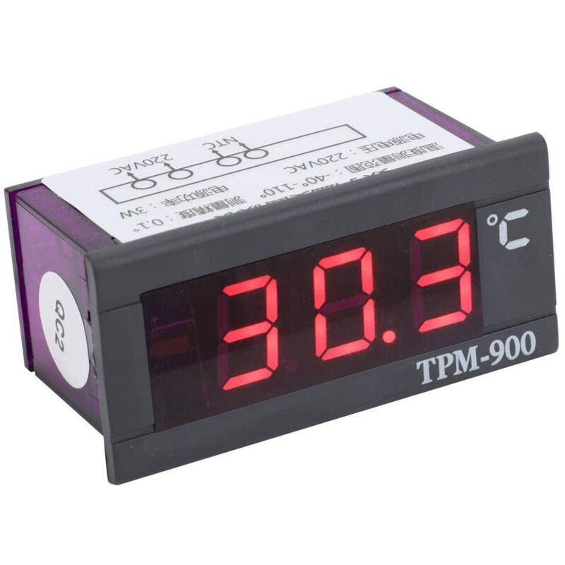 Mini-lcd-digital-temperaturanzeigethermometer -40 °c Bis +110 °c, Geeignet Für Kühlschrank, Gefrierschrank Und Aquarium