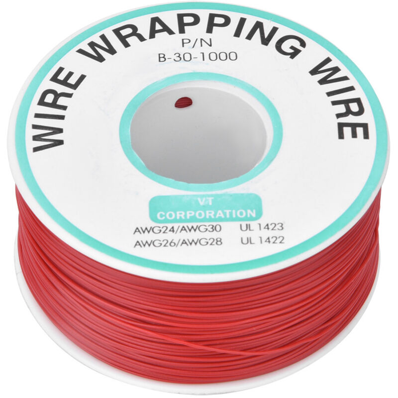 Keenso Ok Wire 30awg Gwullovers 300m Rotes Leiterplatten-reparaturset Für Notebooks, Motherboards, Lcd-bildschirme [rotes Kupfer]