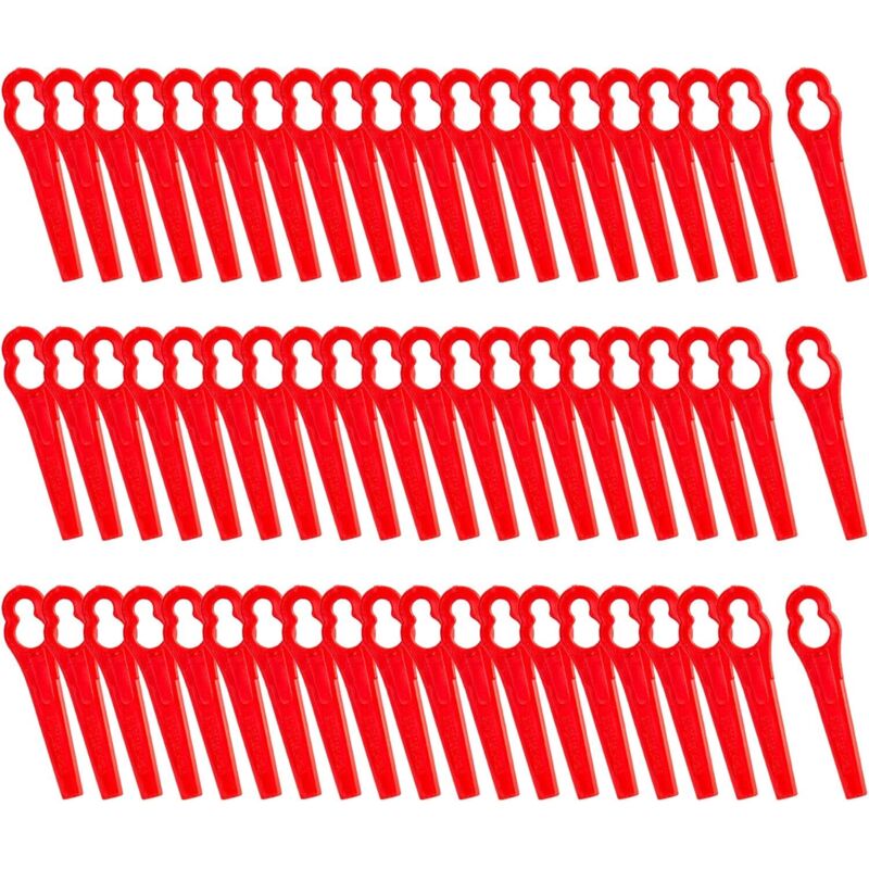 Set Mit 60 Rasenmäherzubehörteilen Aus Kunststoff, Ersatz Für Trimmer