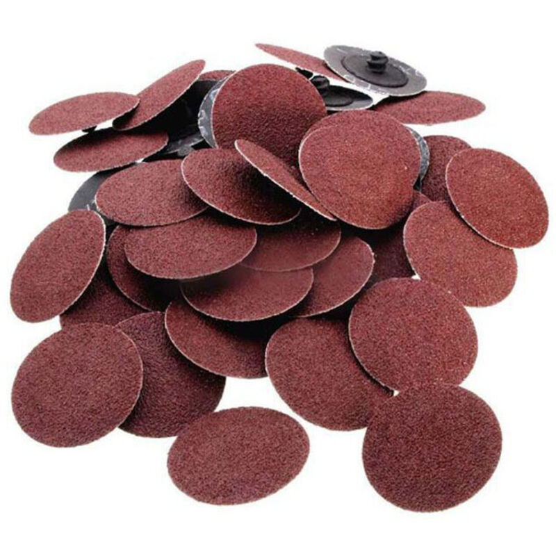 50 Stück Drehmomentschleifscheiben, Rote Aluminiumoxid-diamantschleifscheiben, Pneumatische Schleifscheiben, Metallpolierscheiben, Keramikschleifscheiben, Polierscheiben, Durchmesser