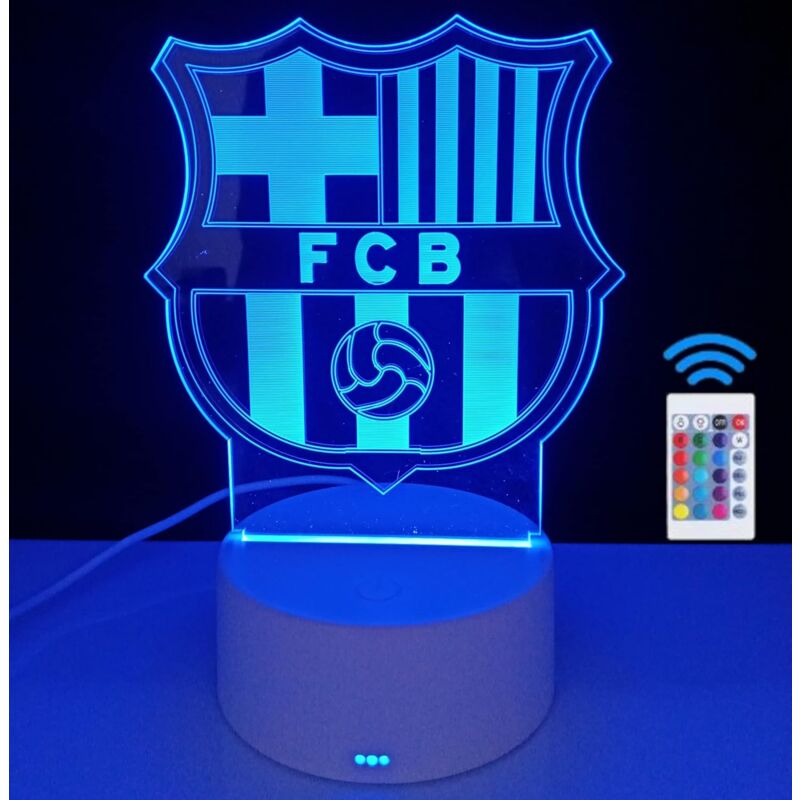 Led-fußballlampe (barça) [energieklasse A]