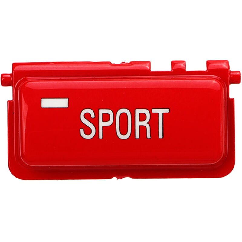 Sportmodus-schalterknopf Für Autos, Passend Für Autos, Einfache Installation, Langlebiges Abs (rot).