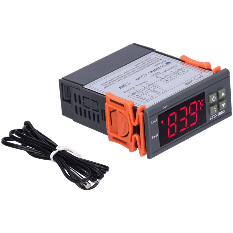 Kühl- Und Heizungsthermostat, Digitaler Temperaturregler Mit Stc-1000-sensor (ac110-220v)