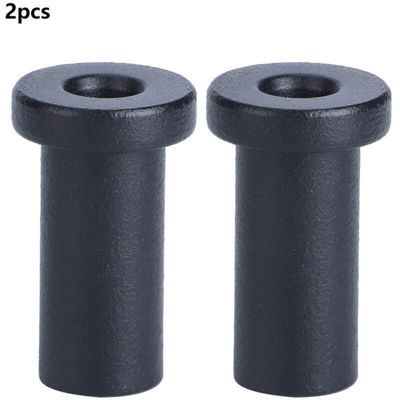 2 Stück Scheunentor-aufhängeschienen, Verstellbare Metallverbinder, Stahlbeschläge, Türschaftbolzen, Schienenbefestigungsklammern, Zubehör