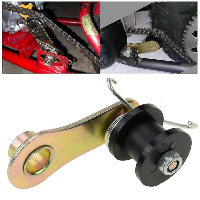 Crea – Kettenspanner Mit Federn Und Rollen – Kettenversteller Für Motorräder – Maximale Belastung 200 Kg – Für Den Motorsport