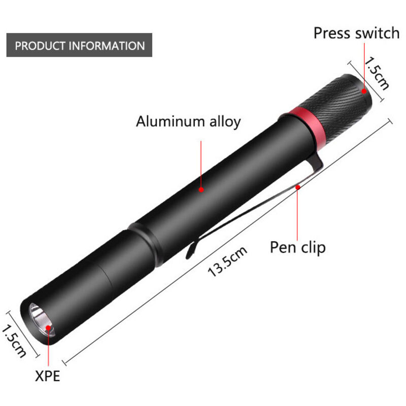 Hochleistungs-taschenlampe, Tragbare Outdoor-taschenlampe, Mini