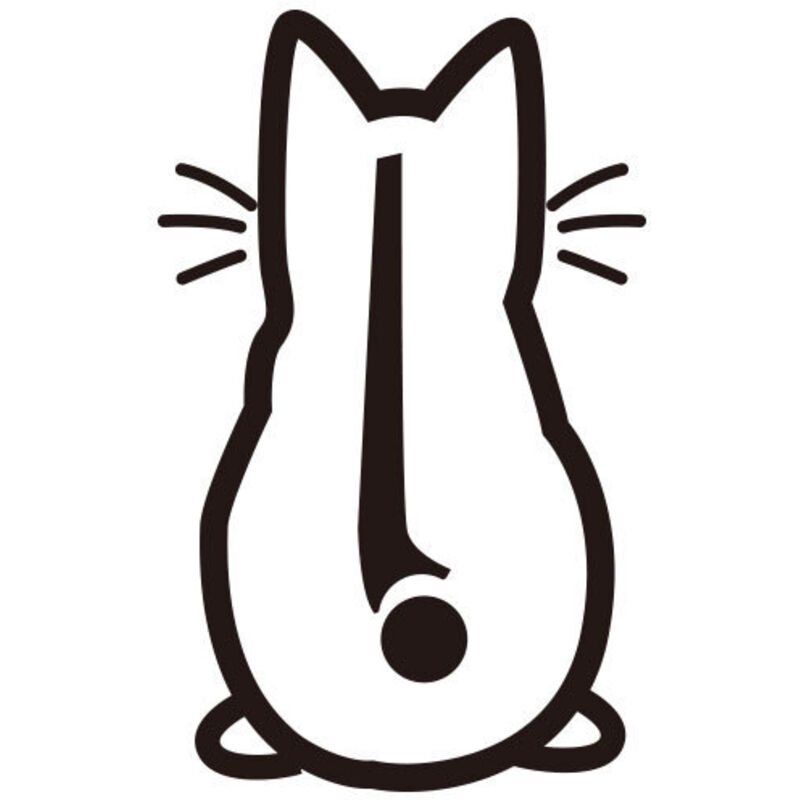 Katzenaufkleber Für Scheibenwischer, Lustiger Cartoon-kätzchen-aufkleber Für Die Windschutzscheibe, Tieraufkleber Für Die Autoscheibe, Dekorative Autoaufkleber Für Den Bordcomputer