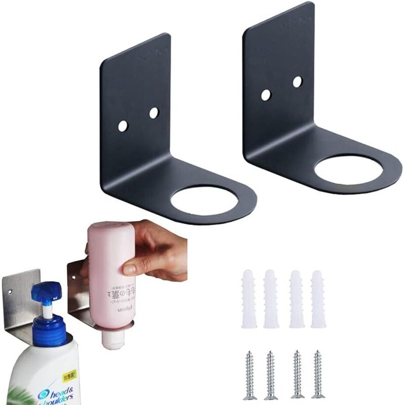 Wandhalterung Für Handpumpe, Seifenspender, Wandhalterung Für Shampooflasche, Ablage Für Lotionen In Küche Und Bad – Fei Yu