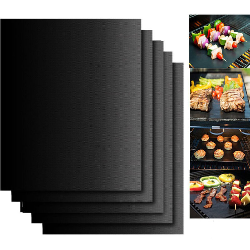 3-teiliges Grillmatten-set, Grillmatte, Teflon-grillmatte, Antihaft-grillzubehör Für Den Außenbereich.