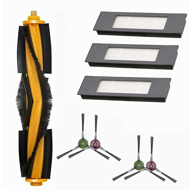 Crea Für Ecovacs Ozmo 920/950/t5/t8/t8 Aivi/ N8 Pro+ Hepa-filterbürsten