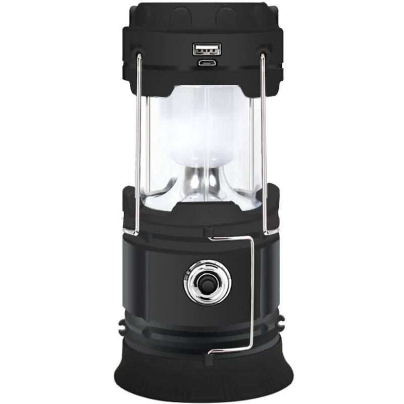 Solarbetriebene Led-campinglampe, Multifunktionales Campingzelt