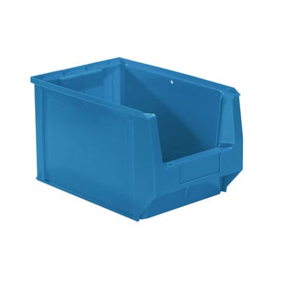 Sichtlagerkasten blau 350x210x200,VE10