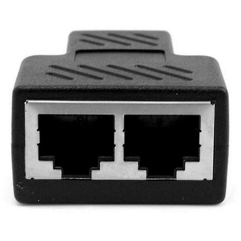 Crea Praktischer Rj45 Splitter-adapter-anschluss Cat5/6 Lan Ethernet-kabel