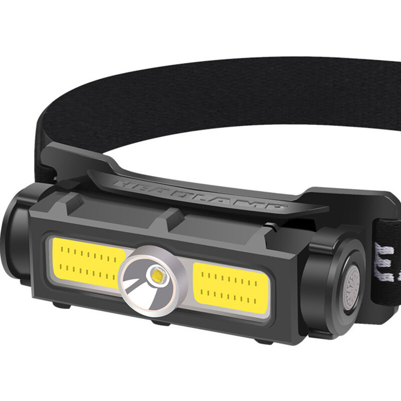 Leistungsstarke 1000-lumen-stirnlampe Mit Wiederaufladbarer Led-technologie