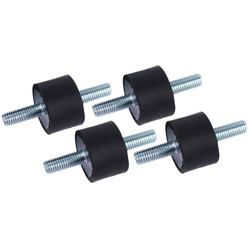 Satz Mit 4 M8 (30x20mm) Antivibrationsdämpfern - Strapazierfähiges Gummi Für Kompressor/luftpumpe