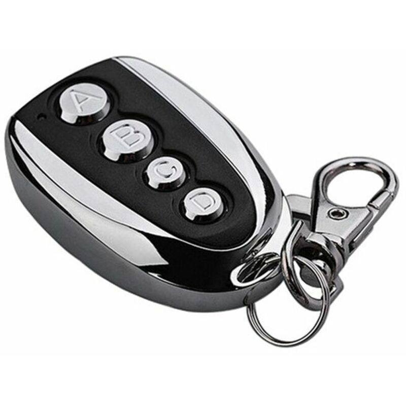 Fei Yu – 2er-pack Universelle 433-mhz-fernbedienungen – Selbstlernender Sender – 100 M Reichweite – Kompatibel Mit Garagentoren Und Rolltoren