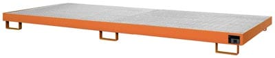 Regalwanne mit Gitterrost 3250 x 1300 x 192mm