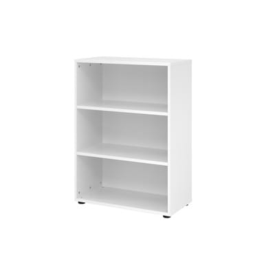 Regal 3 Ordnerhöhen 800 x 400 x 1100mm Weiß