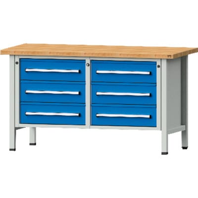 Kastenwerkbank Modell 108 850mm, 50mm Platte