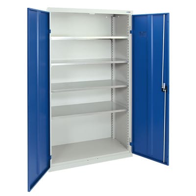 Flügeltürschr 2x4 FB 1800x1000x500grau/b