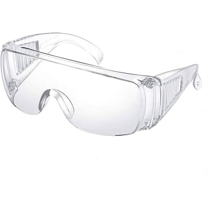 Schutzbrille, Verstellbarer Augenschutz, Kratzfest, Beschlagfrei, Uv-beständig, Vollsichtbrille Für Brillenträger/werkstatt, Fei Yu