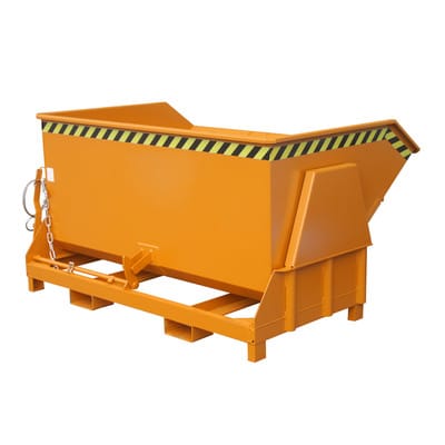 Kippbehälter BK 150 lackiert, Gelborange