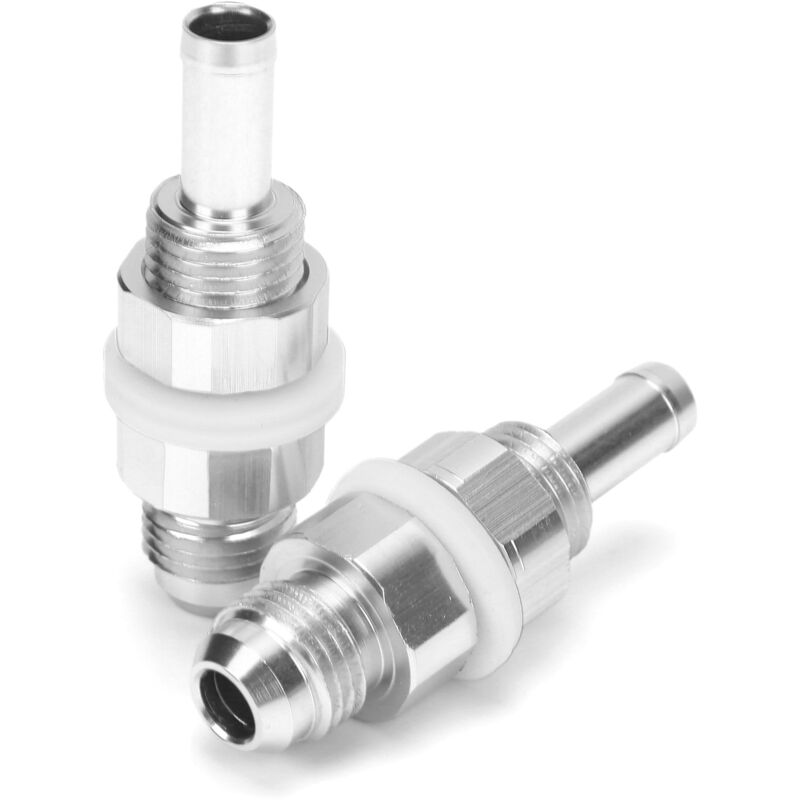 Stück An6-5/16 Schlauchanschlussadapter Aus Aluminium Für Kraftstoffpumpentanks, Passend Für Kraftstoffleitungen Aus Gummi, Kunststoff Und Nylon