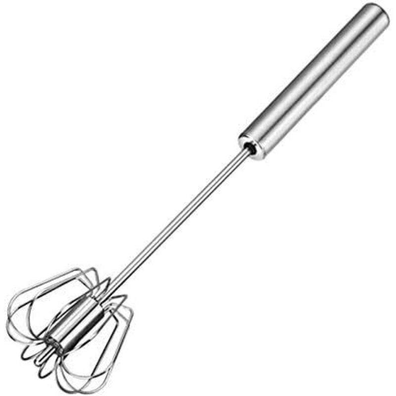 Automatischer Rührarm, Handrührgeräte Und Schneebesen Aus Edelstahl, Halbautomatischer Hand-eierquirl Aus Edelstahl, Milchaufschäumer, Nicht-elektrischer Mixer (30 Cm) – Fei Yu