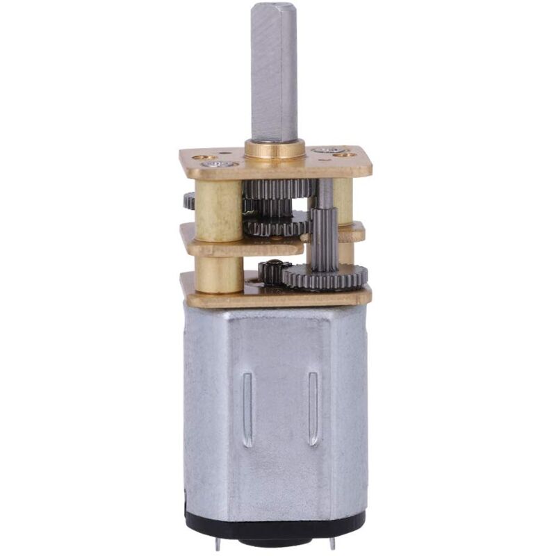 Neuer N20 Dc3v 6v 12v 50-2000rpm Elektromotor Für Lüfter Mit Drehzahlreduzierung, Metallgetriebe Und Exzentrischer Getriebewelle