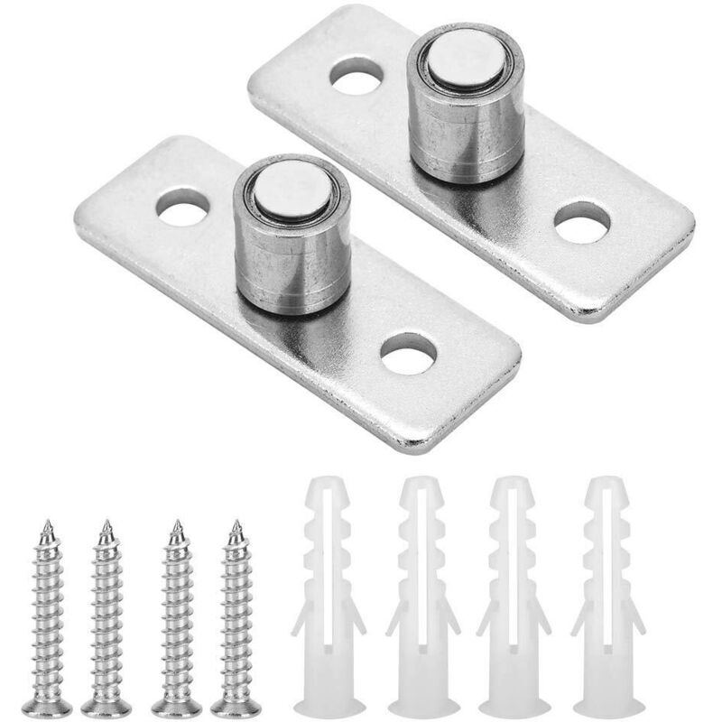 Edelstahl-scheunentor-bodenführungsrolle, Schiebetür-bodenführungsbeschläge, Zubehör, Einsatzlager