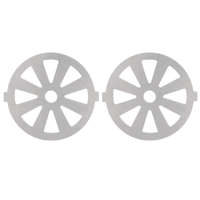 Edelstahl-scheibenmesser Für Fleischwölfe, Zubehör Für Fleischwölfe, 7 Mm Innendurchmesser, Für Fleischwölfe Typ 5 / Typ B, 2 Stück (7-mm-sektor)