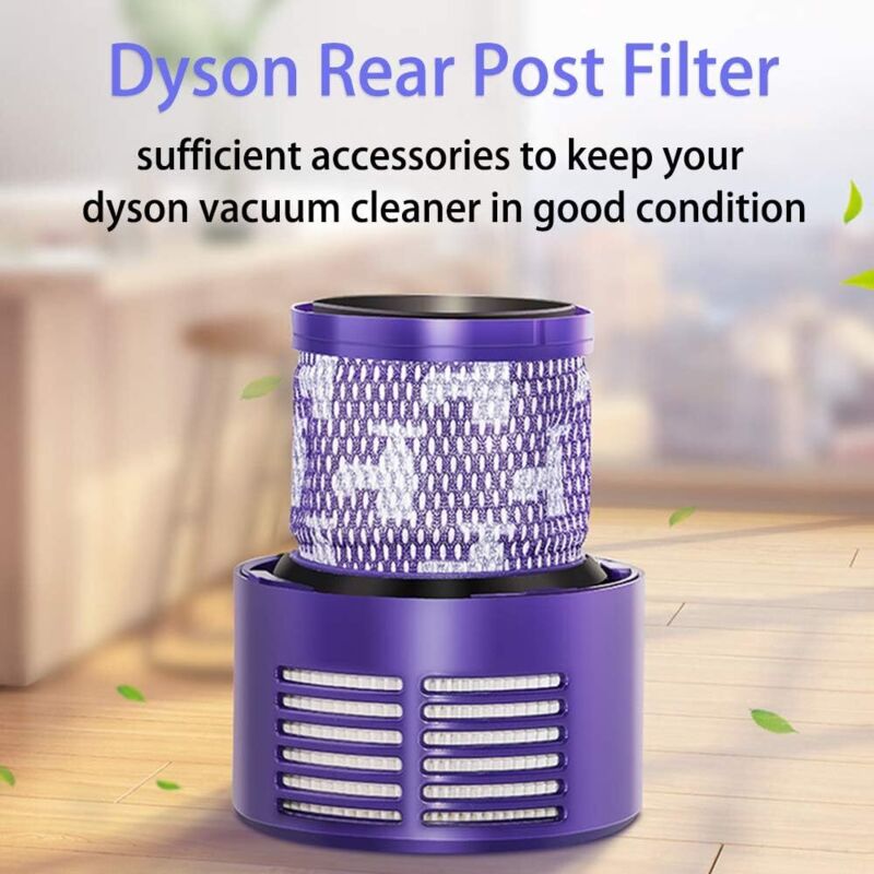 Waschbarer Staubsaugerfilter Mit Reinigungsbürste, Ersatzfilter Für Dyson V10 Und Sv12 Serie