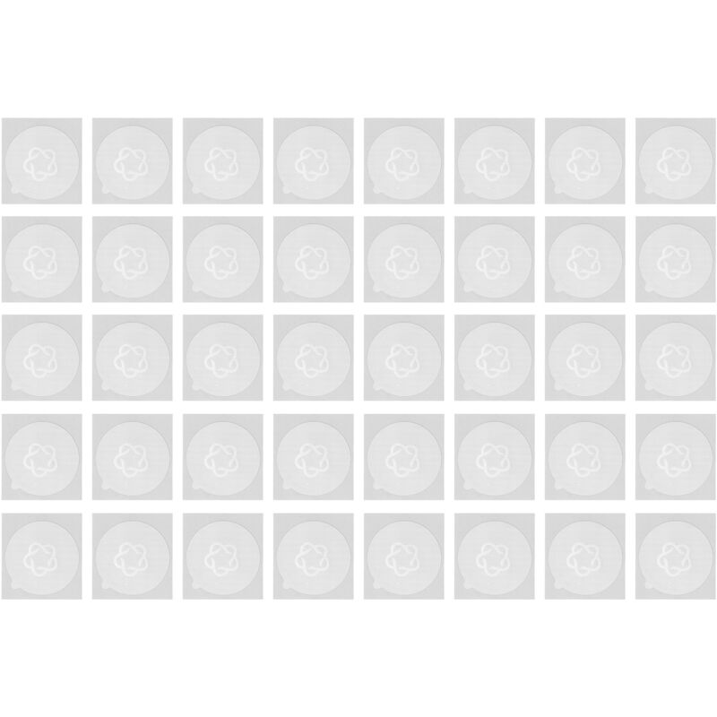 Wiederverwendbare Kaffeekapseldeckel, Effizient, 40 Stück, Einfach Zu Verwenden, Passgenau, Aus Aluminium, Sicher, Zur Vermeidung Von Verunreinigungen Im Haushalt