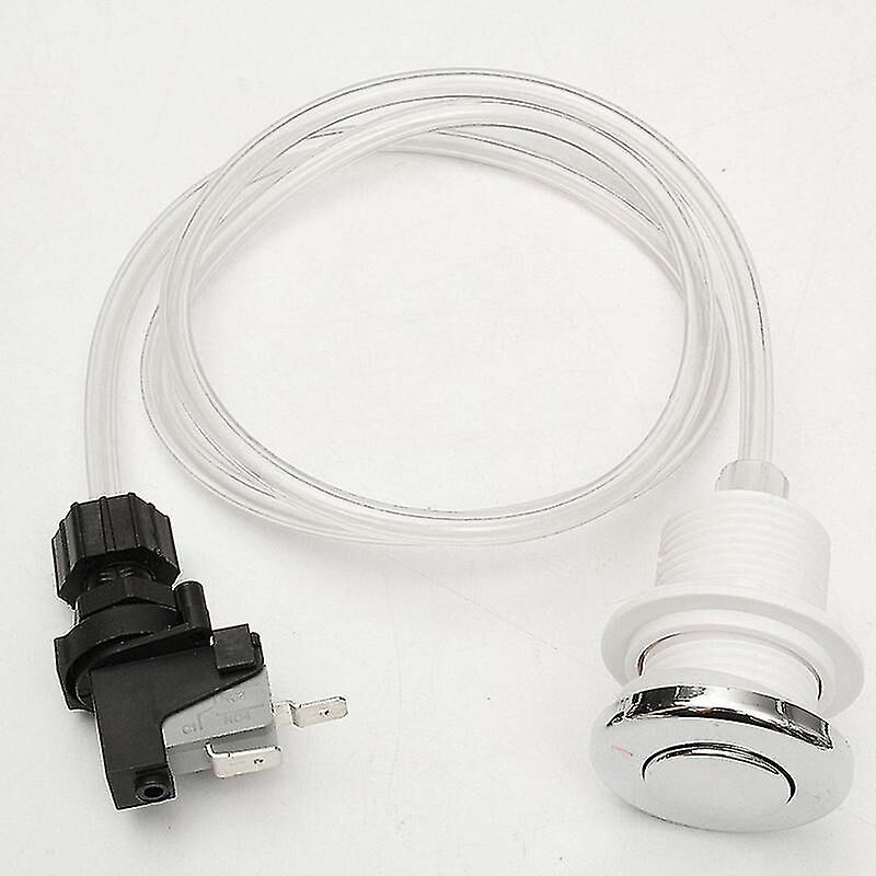 Crea – 16a Druckknopf-ein/ausschalter – Für Badewanne Und Whirlpool – Abs- Und Pvc-luftschlauch-set – Spannung 125–250 V