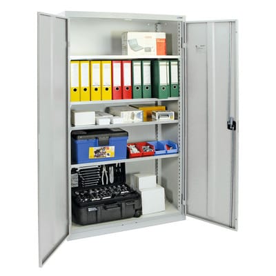 Flügeltürschrank 2x4 FB1800x1000x500grau