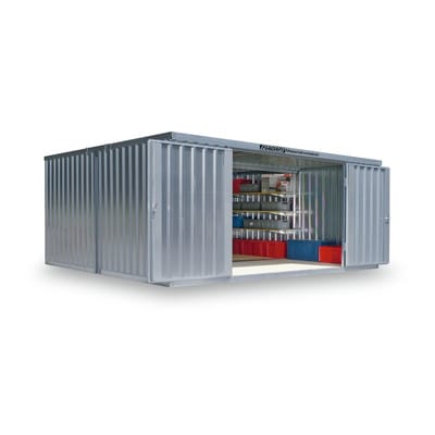 Mat.-Contain. verz. vormont. 5080x4340mm