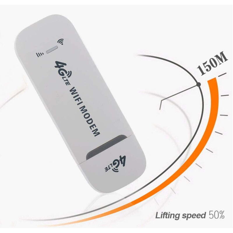 Crea – Tragbarer 4g Lte Wlan-router – Drahtloser Zugangspunkt Mit Sim-karte – 150 Mbit/s Geschwindigkeit – Unterstützt 8 Benutzer – Abs, Qualcomm
