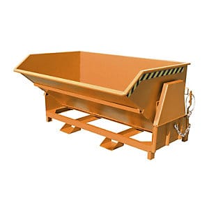 Kippbehälter BK 200 lackiert, Gelborange