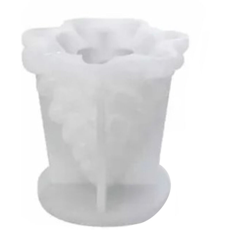 Wiederverwendbare 3d-silikonform Für Weihnachtsbaumkerzen, Niedliche Form, Glattere Oberfläche, Für Diy-bastelarbeiten