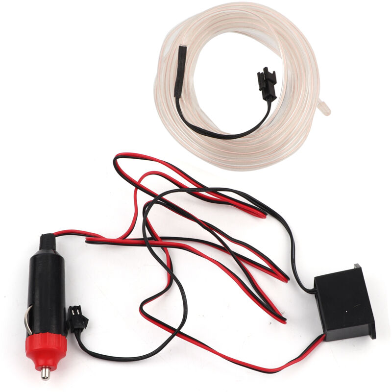 Innenraum-lichtleiste Für Autos, Dekorative Led-lichtleiste Für Den Fahrzeuginnenraum, Led-el-lampen-modifikationsteile (weiß)