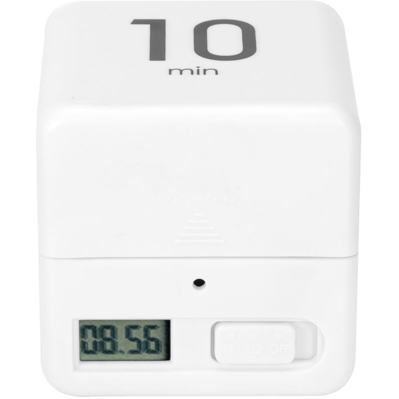Würfeltimer, Digitaler Schwerkraftsensor-timer, Trainingstimer Und Spieltimer Für Zeitmanagement, Anzeige Der Zeitverwaltung 1 3 5 10 Minuten Und (1-3-5-10 Zählungen)