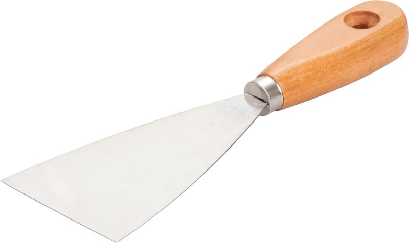 Spachtel Strend Pro S1605, 70 Mm, Stahl, Holzgriff