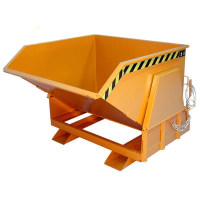 Kippbehälter BK 100 lackiert, Gelborange