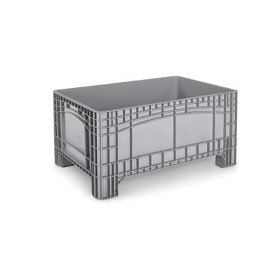 Großbehälter PE stationär grau 1200 x 800 x 580mm