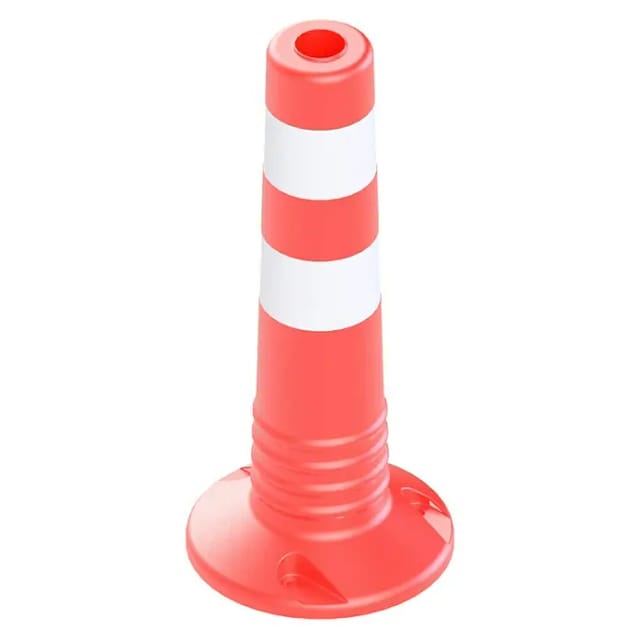 Flexipfosten rot 450mm Höhe, Ø80mm