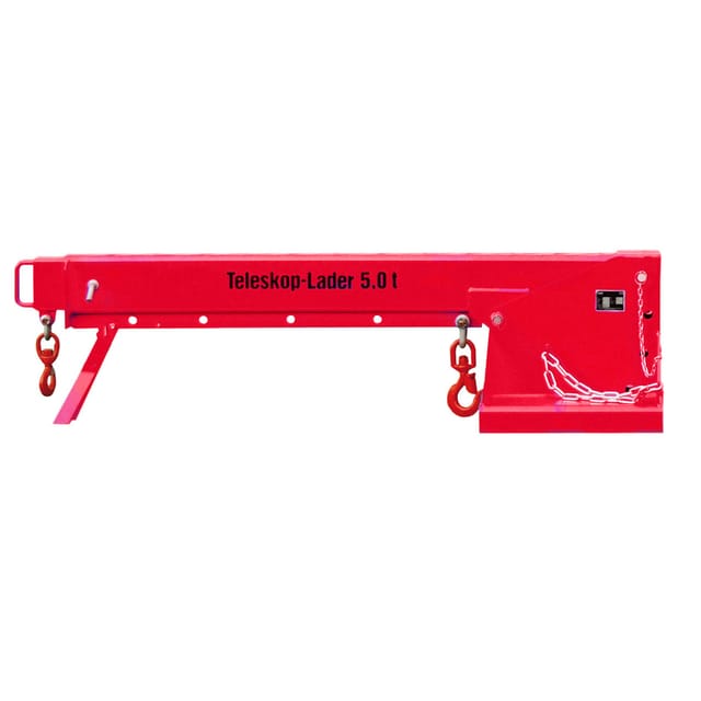 Teleskop-Lader KTH 5,0 lackiert, Feuerrot