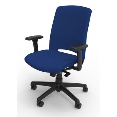 Schwerlastdrehstuhl 180kg attivo blau