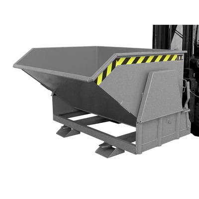 Kippbehälter BK 120 lackiert, Mausgrau