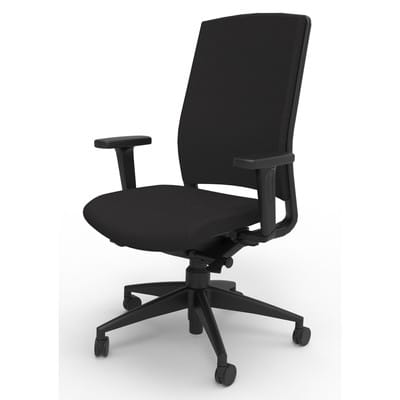 Bürodrehstuhl schwarz favorite 452-4 mit Armlehnen